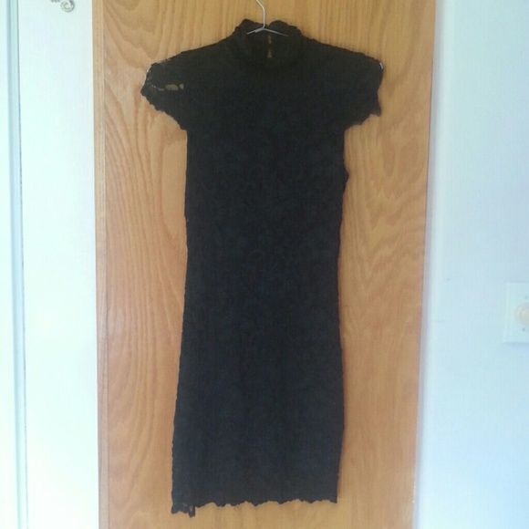 Black Lace Dress
