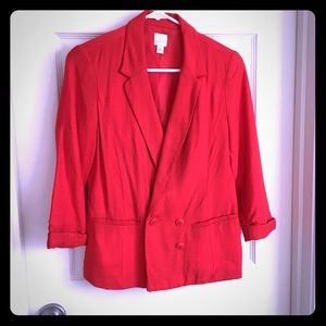 Red Blazer