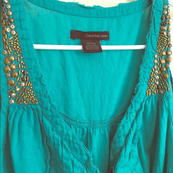 CK emerald shirt