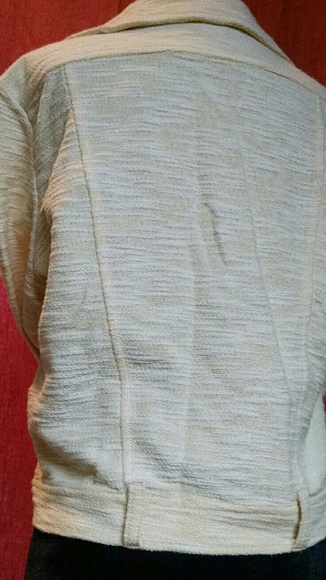 Anthropologie Allihop cotton moto jacket - Picture 4 of 5