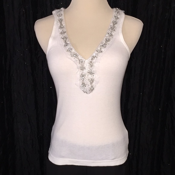 Allen B beaded top