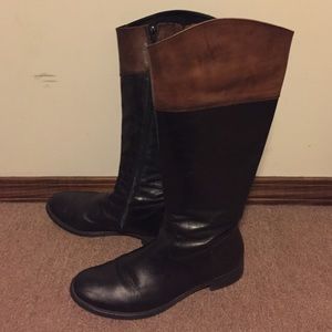 Aldo 2 Tone Riding Boots