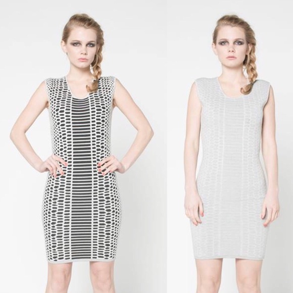 NWT Reversible Emily Keller Bodycon Dress