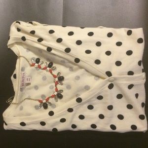 Large: Polka Dot cardigan