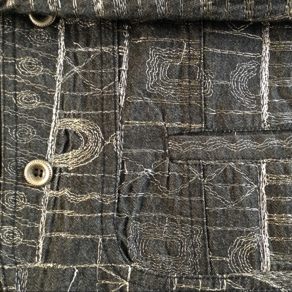 CHICO'S Metallic Thread Jacket - Picture 3 of 3