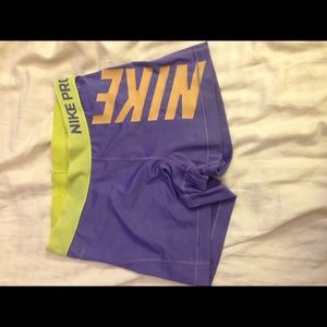 Purple Nike Pros