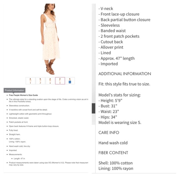 πΆ HOT SALE! πΆ FREE PEOPLE NWT Midi Cape Dress - Picture 4 of 4