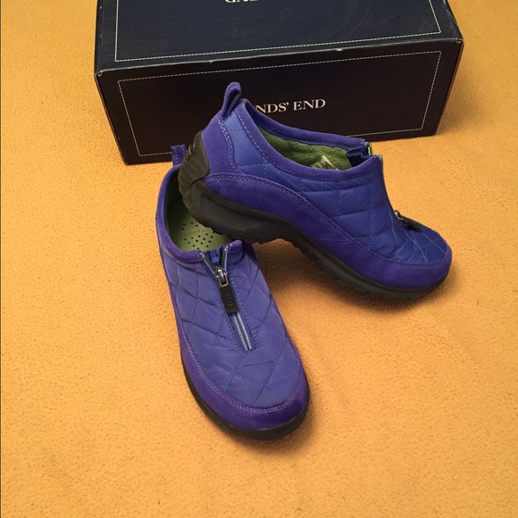 Lands End All Weather Moc in Royal Blue