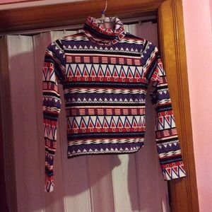 Multi print shirt
