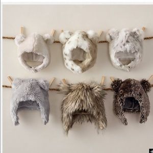 Restoration hardware baby Luxe fur animal hood