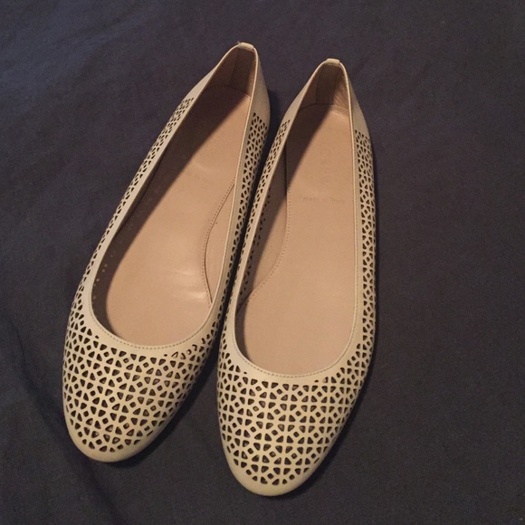 J. Crew Shoes - J Crew Nora Perforated Ballet Flats