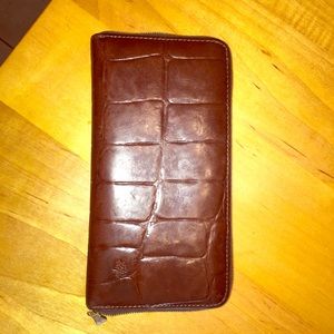 Mulberry wallet - amazing brown leather