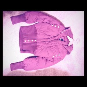 BKE Outerwear pink puffer jacket. Brand new!!!