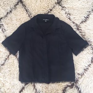 Sam Edelman Raw Edge Blouse