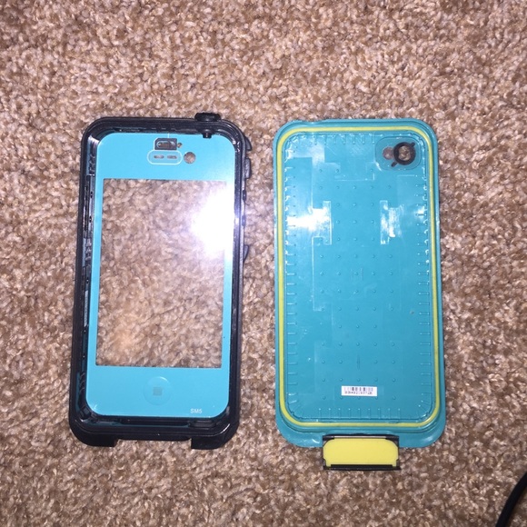 Turquoise, iPhone 4s lifeproof case - Picture 3 of 3