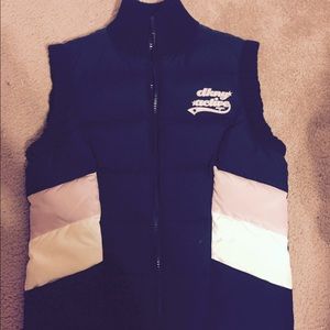 DKNY Active Black Puffer Vest
