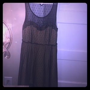 Mesh top elegant dress