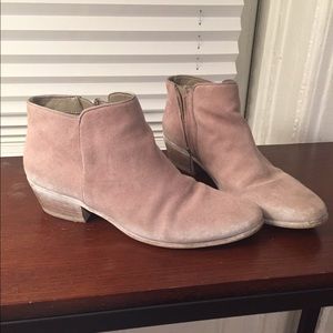 Sam Edelman petty smokey praline suede booties