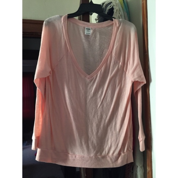 NWOT long sleeve PINK shirt