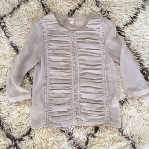 H&M Semi Sheer Blouse