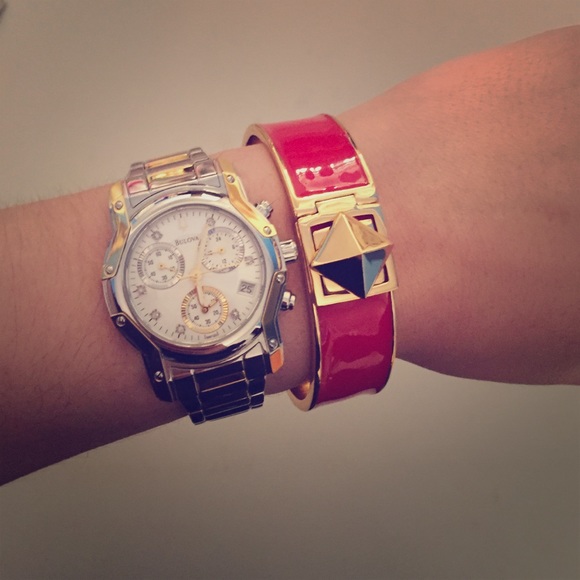 Red Kate Spade Bangle