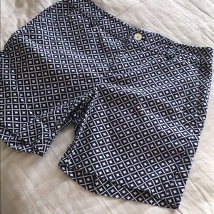Modern print shorts