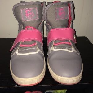 grey & pink vlado high tops