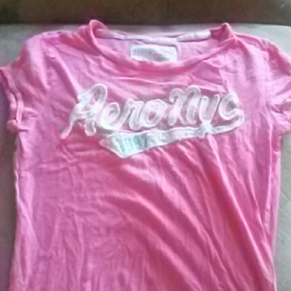 Pink Aeropostale tee