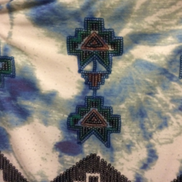 Express Aztec sequin skirt - Picture 3 of 3