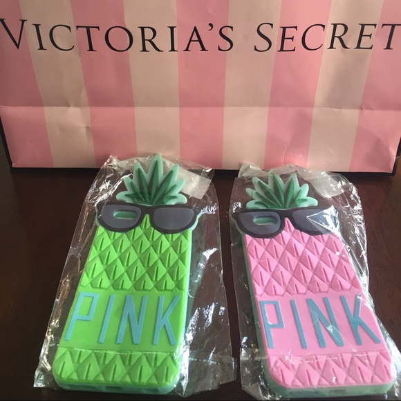 ❤️ NWT PINK VS Green iPhone 6+/6s+ case❤️