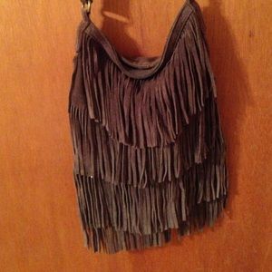 American eagle fringe purse