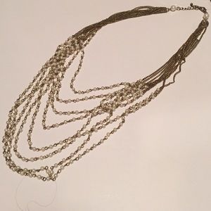 Cream colored necklace