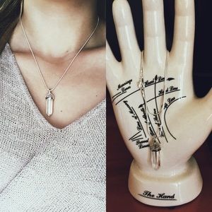 🌀 Natural Crystal Quartz Necklace 🌀