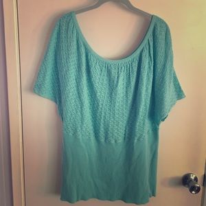 Torrid Aqua Top