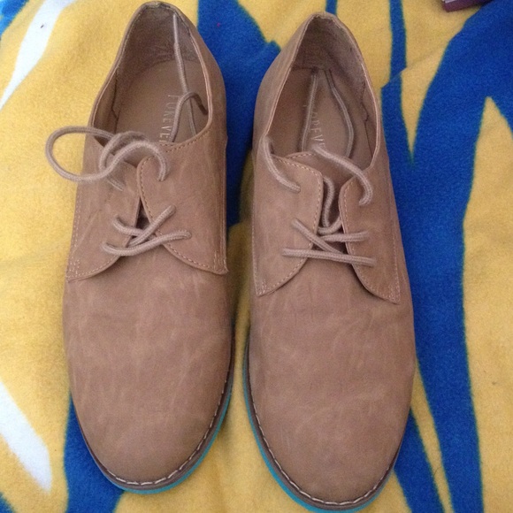 Suede oxfords