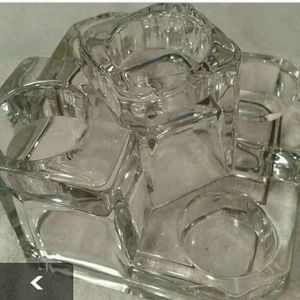 Partylite Iced Crystal Castle. Beautiful !