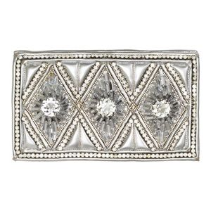 🚫Sold🚫 Balmain X H&M Silver Clutch