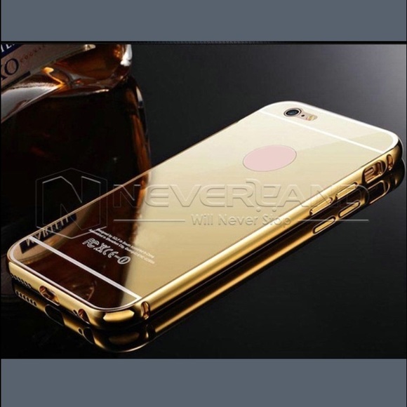 iPhone 6 Gold Mirror Affect Case