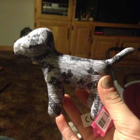 Grey mini dog from PINK