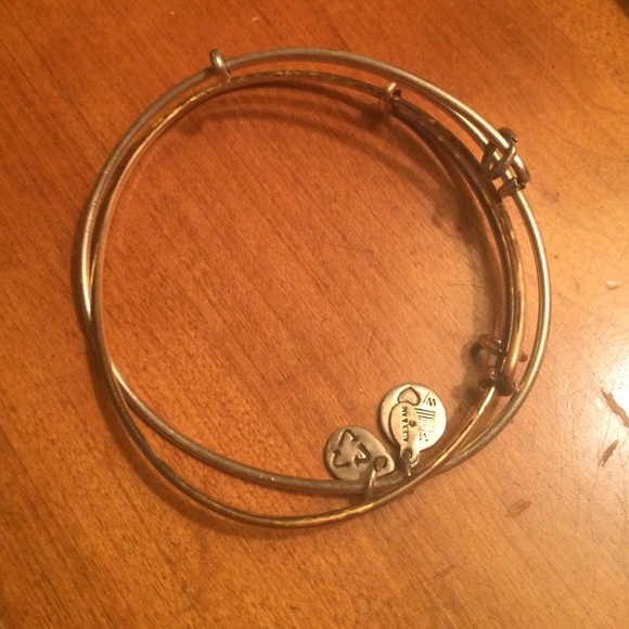Barley used Alex & Ani filler bracelets