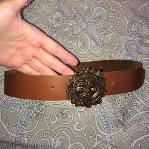 Belt with Sun Belt Buckle