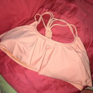 Orange Xhiliration swimsuit top