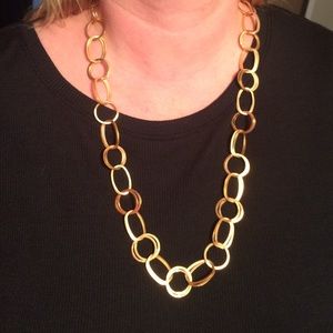 Matte Gold Lia Sophia Necklace
