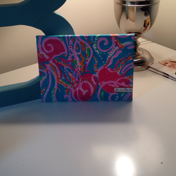 Custom hand painted Lilly Pulitzer Painting
