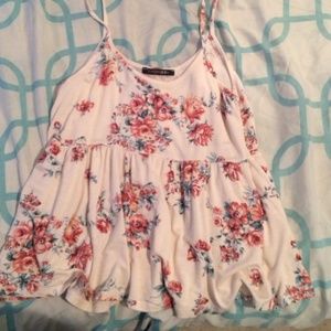 Floral tank top