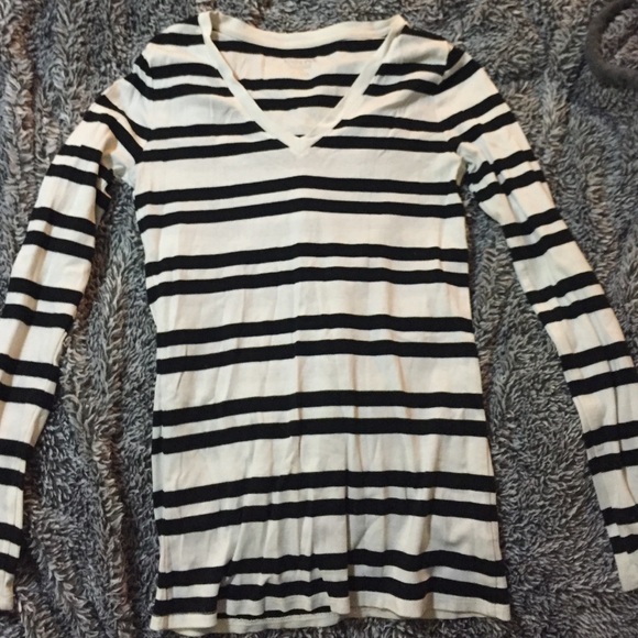 Striped long sleeve shirt