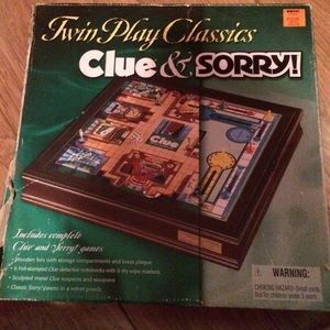 Clue/sorry board game