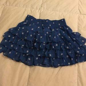 Hollister blue skirt