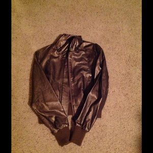 Bronze Bomber Jacket