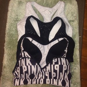 PINK push up bras